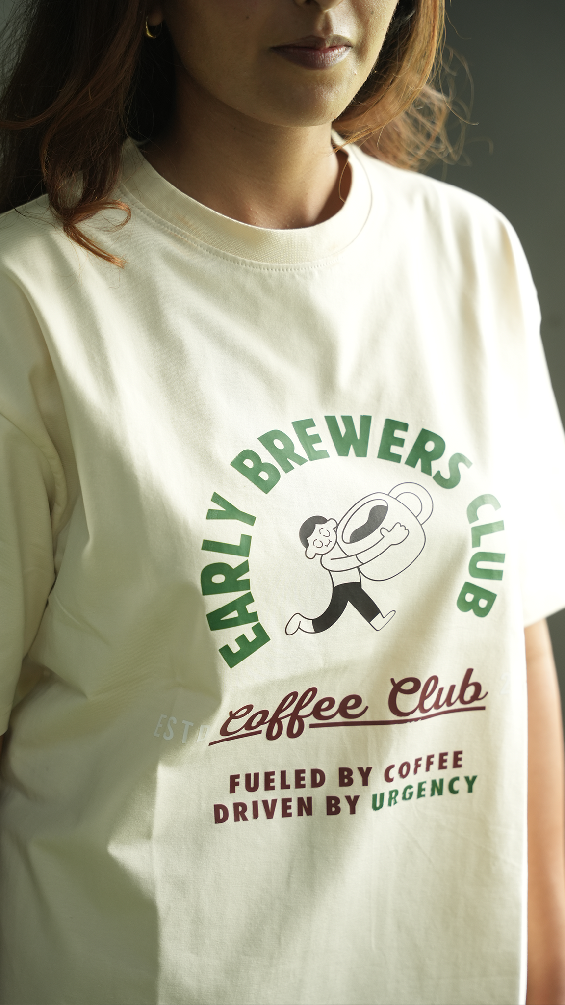 Coffee Club - Urgency Oversized Unisex T-Shirt